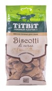 TiTBiT печенье Бискотти с говяжьей печенью для собак 350 гр
