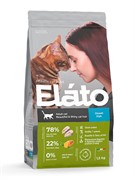 Elato Holistic для кошек для красивой и блестящей шерсти Рыба