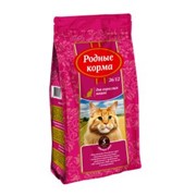 РОДНЫЕ КОРМА сухой корм для взрослых кошек МЯСНОЕ РАГУ 26/12