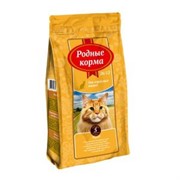 РОДНЫЕ КОРМА сухой корм для взрослых кошек КУРИЦА 26/12