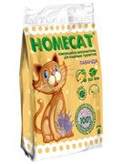 Homecat наполнитель комкующийся наполнитель "Эколайн", лаванда