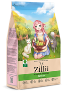 ZILLII Sensitive Digestion Cat Сухой корм для взрослых кошек с чувствительным пищеварением  Индейка