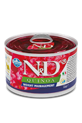 N&D DOG QUINOA WEIGHT MANAGEMENT MINI (с киноа, для контроля веса)