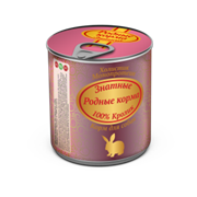 РОДНЫЕ КОРМА Знатные, кролик для собак