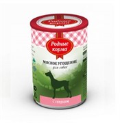 Родные корма Мясное угощение с Сердцем для собак