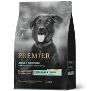 PREMIER ADULT Medium Lamb&Turkey Для взрослых собак средних пород, с ягненком и индейкой