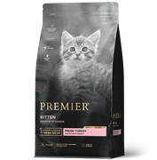 PREMIER KITTEN Turkey Для котят от 3 недель, беременных и кормящих кошек, с индейкой