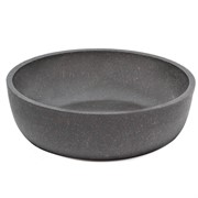 Миска NATURAL из бамбука на резинке "Графит", 0,57