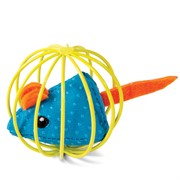 Игрушка для кошек  "Мышка в шаре", d63мм, Triol