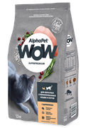 AlphaPet WOW Superpremium для взрослых стерилизованных кошек (c цыпленком)