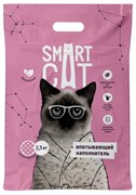 Smart Cat наполнитель впитывающий наполнитель, средняя фракция