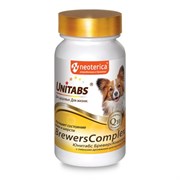 ЮНИТАБС BrewersComplex с Q10 Бреверсы для мелких собак с пивными дрожжами, таблетки, № 100