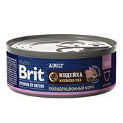 Brit консервы с индейкой и семенами чиа для взрослых кошек 100гр