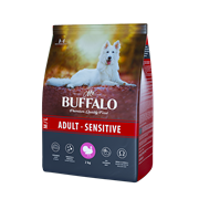 Сухой корм для собак средних и крупных пород MR. BUFFALO ADULT M/L SENSITIVE С ИНДЕЙКОЙ
