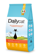 DailyCat для взрослых стерилизованных кошек с индейкой и кроликом