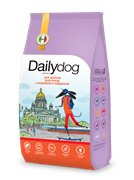 "Dailydog CASUAL LINE  для щенков всех пород с индейкой и говядиной