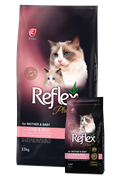 REFLEX PLUS MOTHER AND BABY CAT FOOD LAMB AND RICE СУХОЙ КОРМ ДЛЯ КОРМЯЩИХ И БЕРЕМЕННЫХ КОШЕК И КОТЯТ С ЯГНЕНКОМ И РИСОМ