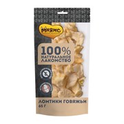 Лакомство Мнямс для собак Ломтики говяжьи 65г