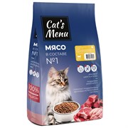 CAT`S MENU 28/9 СУХОЙ КОРМ ДЛЯ ВЗРОСЛЫХ КОШЕК С КУРИЦЕЙ