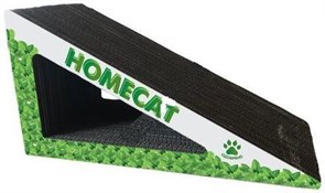 HOMECAT 53х24х24 см когтеточка треугольник большой с кошачей мятой гофрокартон