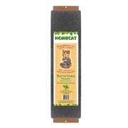 HOMECAT 65х12 см когтеточка с кошачьей мятой средняя