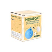 HOMECAT 7 см х 8 см х 8,5 см игрушка для кошек вращающийся мяч на батарейках 