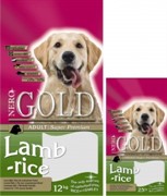NERO GOLD Для Взрослых собак с ягненком и рисом