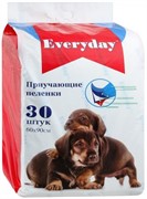 EVERYDAY пеленки гелевые  30шт 60*90см