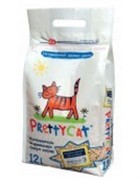 PRETTY CAT Древесный наполнитель (Wood Granules)