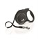 FLEXI Рулетка-ремень для собак до 25кг, 5м,  (Black Design M Tape 5m ) - фото 28991