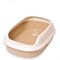 HOMECAT DELUXE 45х35х11 см туалет для кошек малый с бортом - фото 57810