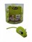 Игрушка для кошек Светоотражающая Мышка с погремушкой, желтая, 5см (Mouse fluorescent yellow) 240041 - фото 9146